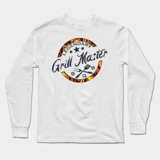 Legendary Grill Master - BBQ - Mega !! Long Sleeve T-Shirt